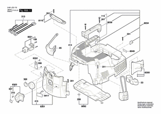 BOSCH Schlauch | Ersatzteile für GAS 35 M AFC | 2608000A06