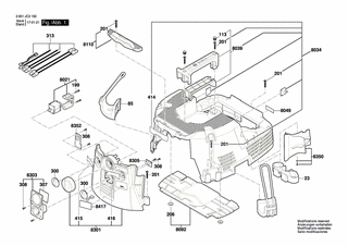BOSCH O-Ring | Ersatzteile für GAS 35 M AFC | 2609200392