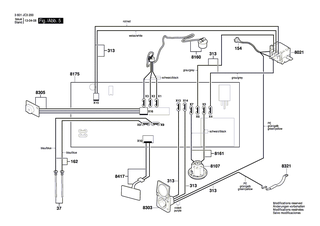 BOSCH Bedienfeld | Ersatzteile f�r GAS 35 L AFC | 2609200494