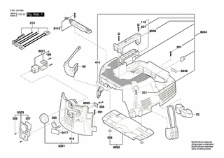 BOSCH Schraube | Ersatzteile für GAS 35 L AFC | 2609200400
