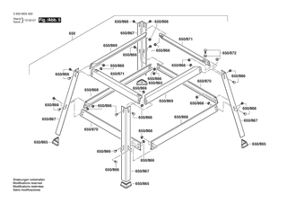 BOSCH PTS 10 T - 3603M03400
