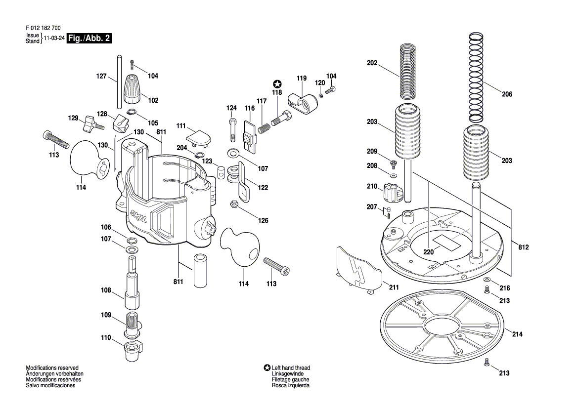 BOSCH 1827 - F012182700