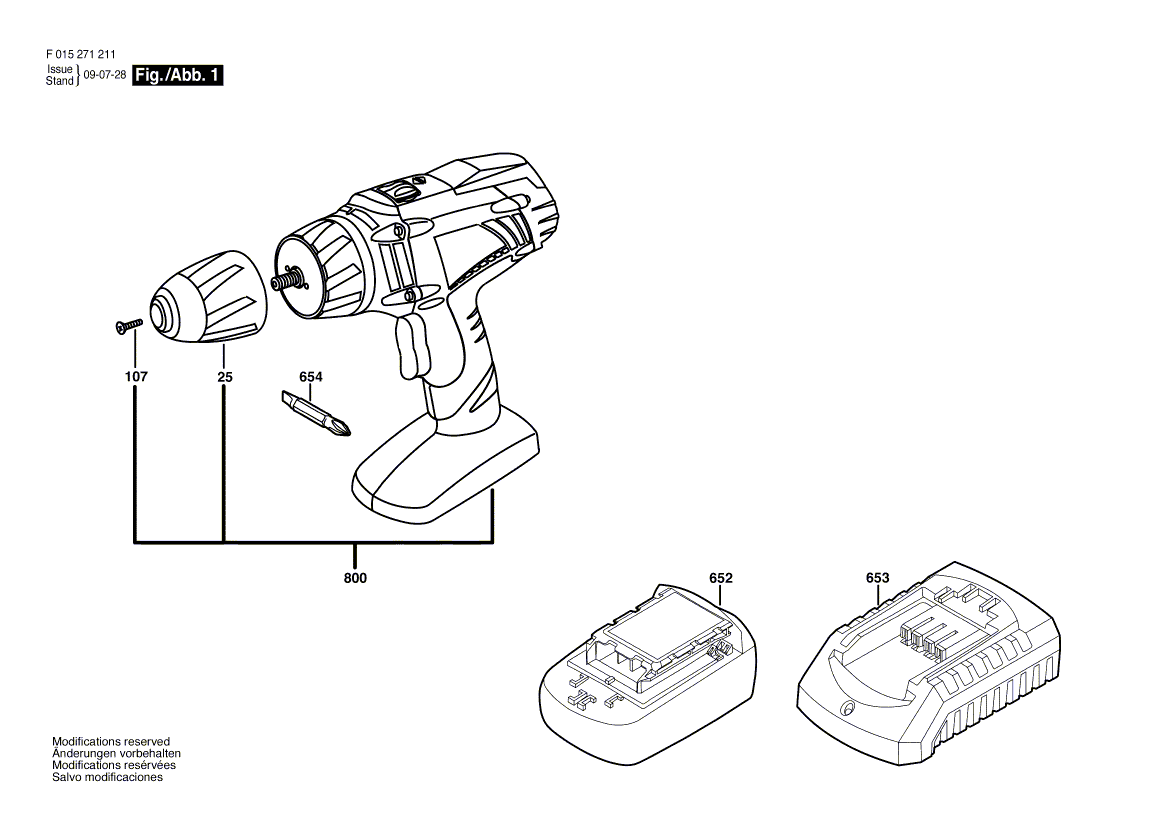 BOSCH 2712 - F015271211