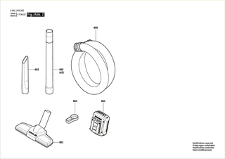 BOSCH Dichtung | Ersatzteile f�r GAS 18V-1 | 1619PB2080
