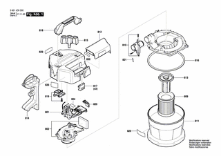 BOSCH Spannring | Ersatzteile für GAS 18V-10L | 1600A011RM