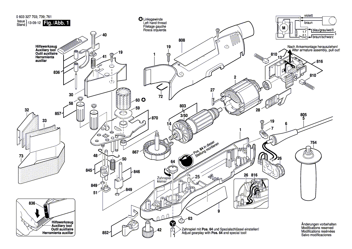 BOSCH PVS 300 AE - 0603327703