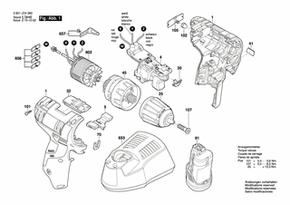 BOSCH Akku-Paket 10.8V 2,5Ah | Ersatzteile für GSR 10,8 V-EC | 1607A3506A