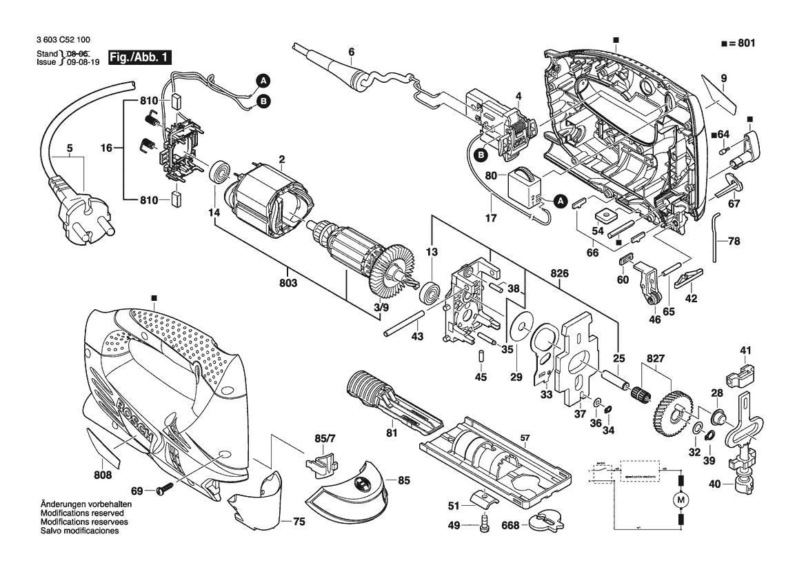 BOSCH PST 800 PEL - 3603C52100