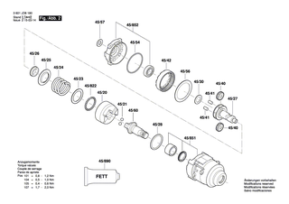 BOSCH Ger�teclip | Ersatzteile f�r GDS 18 V-EC 250 | 2609111584