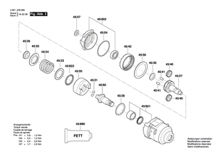 BOSCH Clipverschluss | Ersatzteile für GDS 18 V-EC 300 ABR | 2609112053