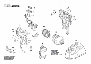 BOSCH Firmenschild GDR 10,8 V-EC | Ersatzteile für GDR 10,8 V-EC | 2609134290
