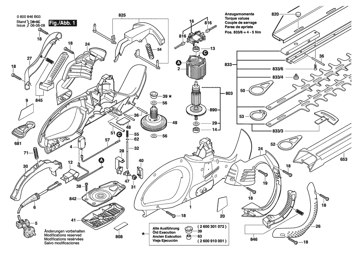 BOSCH AHS 7000 PRO-T - 0600846C03