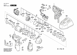 BOSCH Farbclip | Ersatzteile für GDS 12 V-EC | 2609101394
