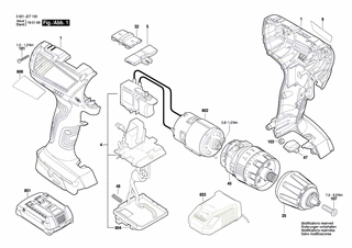 BOSCH Druckfeder | Ersatzteile für GSB 18V-28 | 1609280477