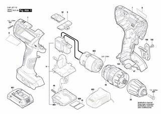 BOSCH Warnzettel | Ersatzteile für HDS181A | 2609134293