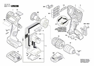 BOSCH Farbclip | Ersatzteile für GSR 18 V-EC | 1600A00FC2