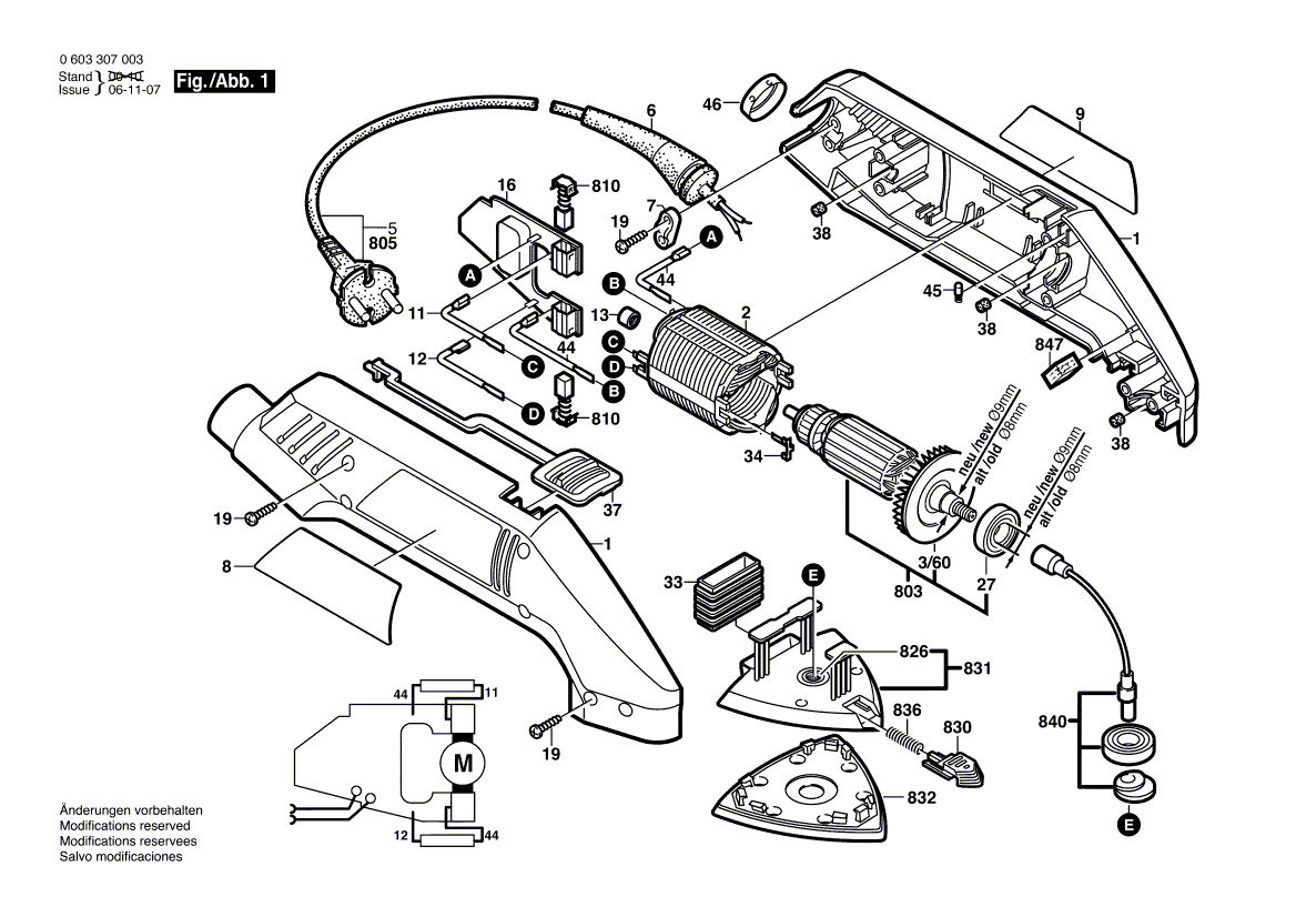 BOSCH PDA 100 A - 0603307003