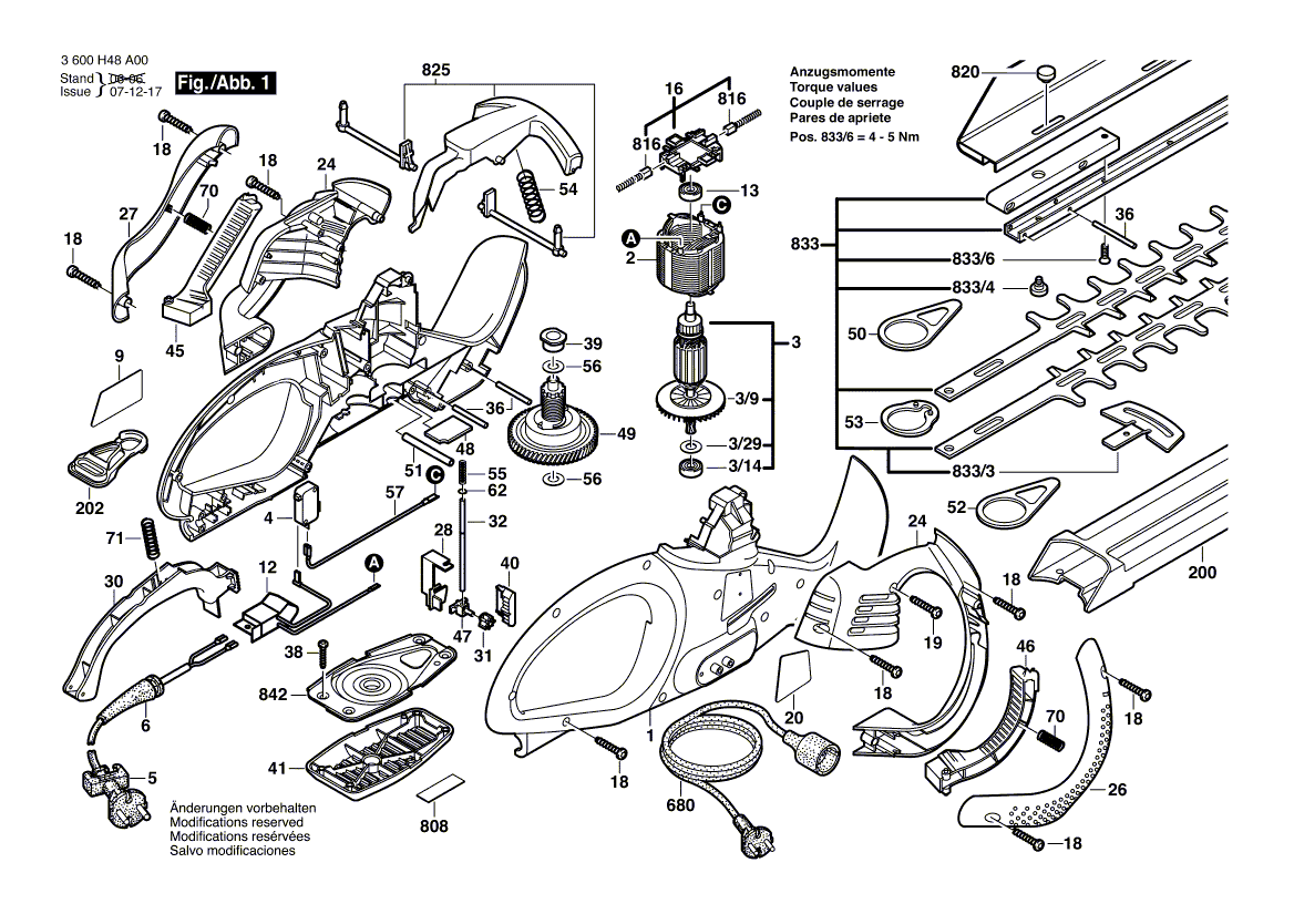 BOSCH AHS 7000 PRO-T - 3600H48B00