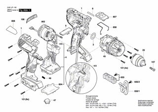 BOSCH Einschub-Akkupaket BBS MR 18V, 4,0Ah, 47 S | Ersatzteile für GSR 18 VE-EC | 1607A350M0