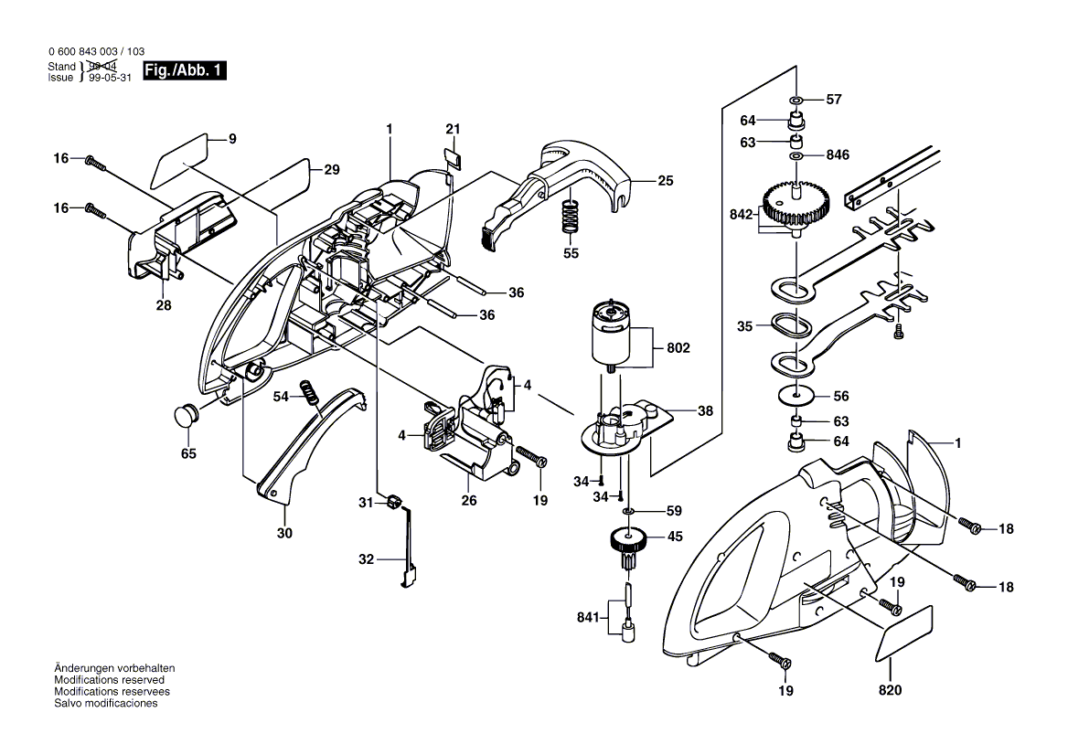 BOSCH AHS 3 - 0600843003