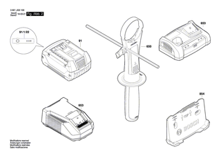 BOSCH Linse | Ersatzteile f�r Akku-Bohrschrauber | 2609101490