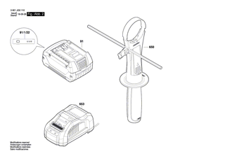 BOSCH Geh�use | Ersatzteile f�r GSR18V-755C | 1600A00M51