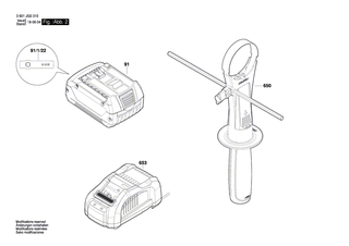BOSCH Bohrhalter | Ersatzteile f�r GSB18V-755C | 2609199748