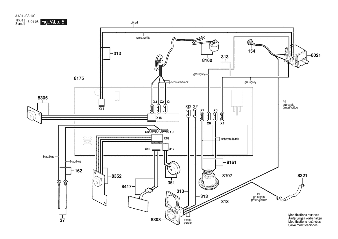 BOSCH GAS 35 M AFC - 3601JC3100