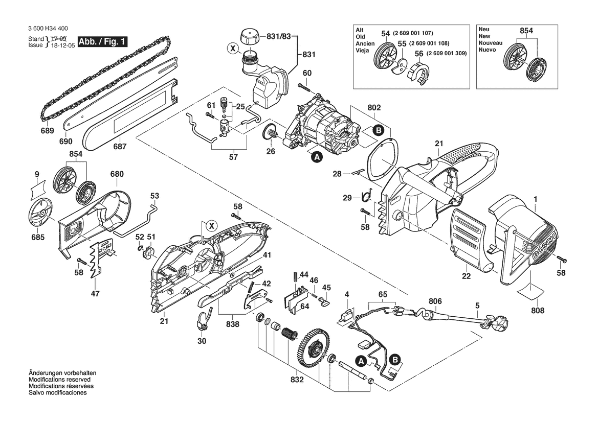 BOSCH AKE30 S - 3600H34400