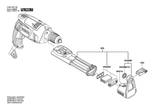 BOSCH PSB 650 RA - 3603C85700