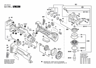BOSCH Kegelradwelle | Ersatzteile für GWS 18V-10 C | 1607000CA5