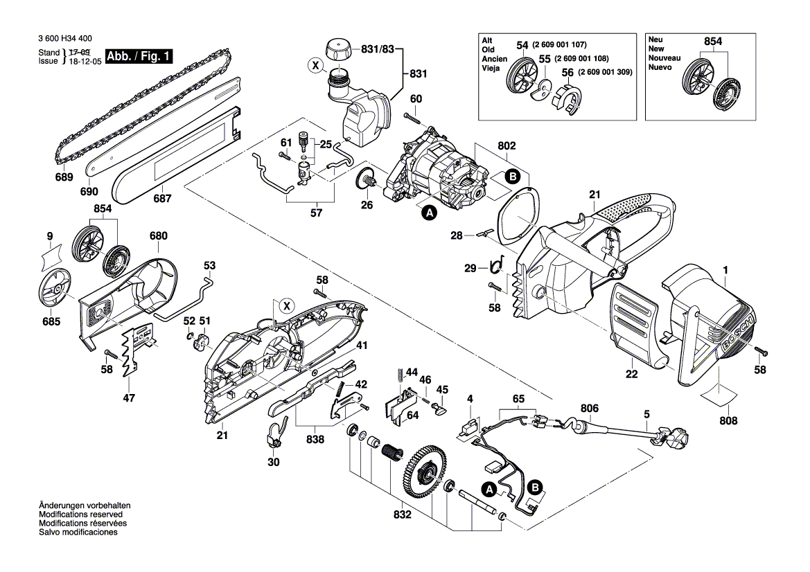 BOSCH AKE 40 S - 3600H34600