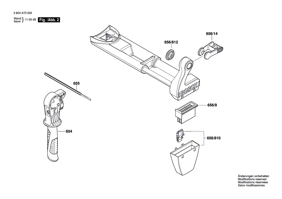 BOSCH PSB 850-2 RE - 3603A73002
