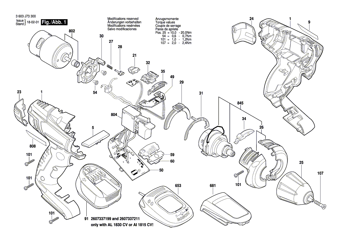 BOSCH PSR 18 LI-2 - 3603J73300