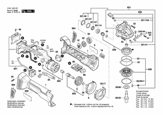 BOSCH Sechskantmutter M7, SW10 | Ersatzteile für GWS 18V-10 SC | 1603300016