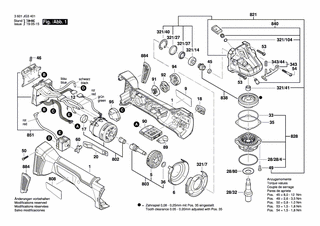 BOSCH Luftverteiler | Ersatzteile für GWS 18V-10 SC | 1600591066