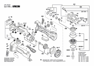BOSCH Sechskantmutter M7, SW10 | Ersatzteile für GWS 18V-10 PC | 1603300016