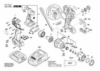 BOSCH Sprengring | Ersatzteile für GDR 18V-200 C | 061880004U