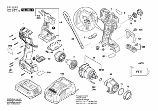 BOSCH Rotor | Ersatzteile für GDS18V-1800C | 1619P14405