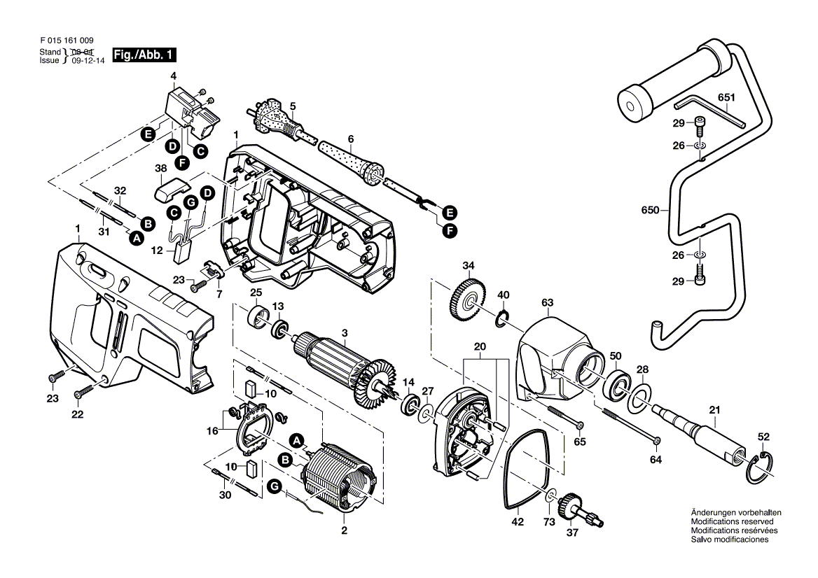 BOSCH 1610 - F015161011