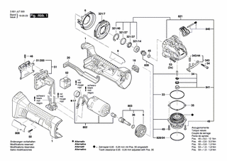 BOSCH Zusatzhandgriff M10 ANTI-VIBRATION | Ersatzteile fr GWX 18V-8 | 16020250A0