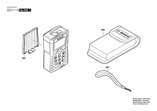 BOSCH Tragschlaufe | Ersatzteile fr DLR 130K | 2609170085