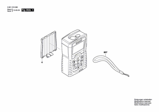 BOSCH Tragschlaufe | Ersatzteile fr DLE 4000 | 2609170085