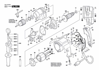 BOSCH Sicherungsring | Ersatzteile fr 1034 VSR | 2610998128