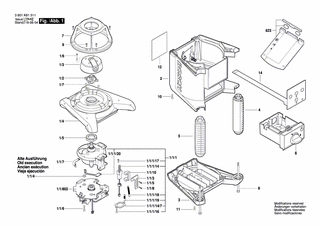 BOSCH Formscheibe | Ersatzteile für GRL 300 HVG | 2610A12269