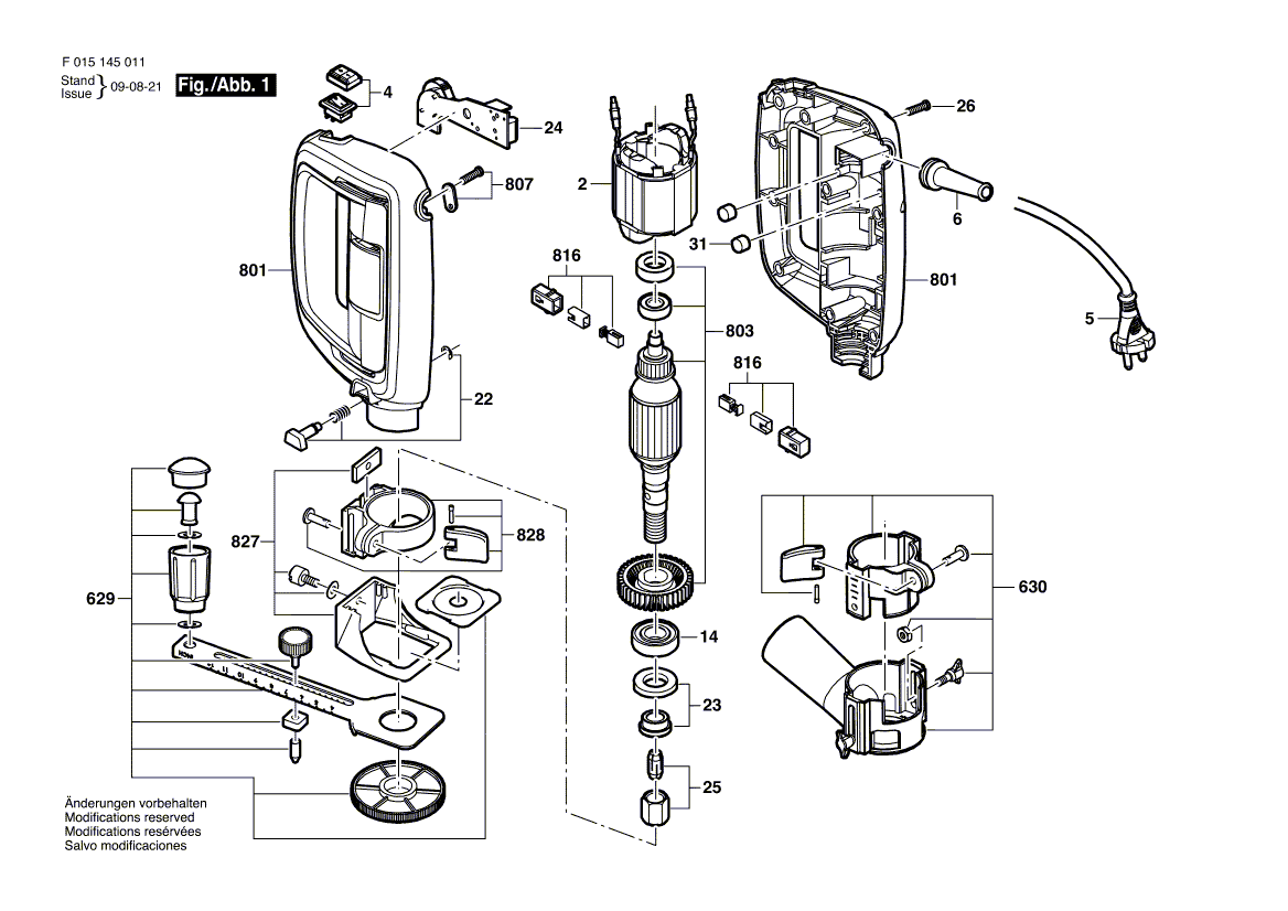 BOSCH 1450 - F015145011