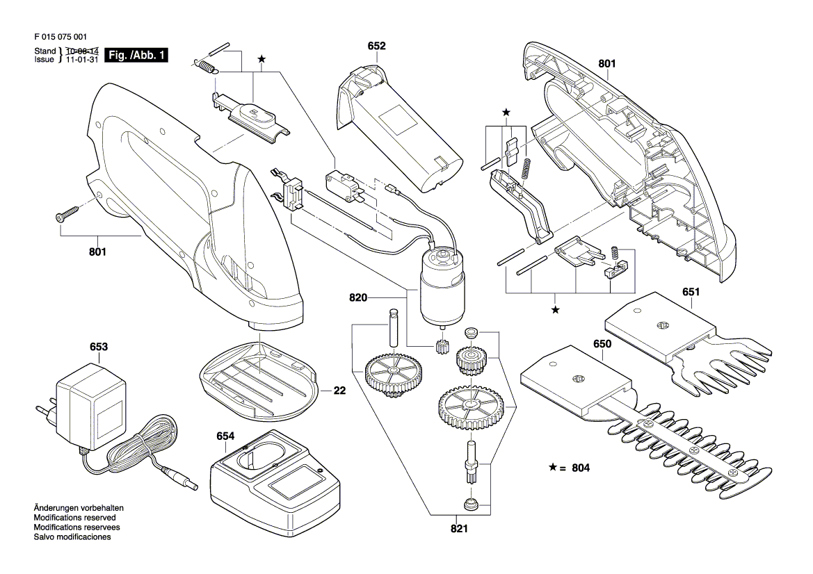BOSCH 0750 - F015075001