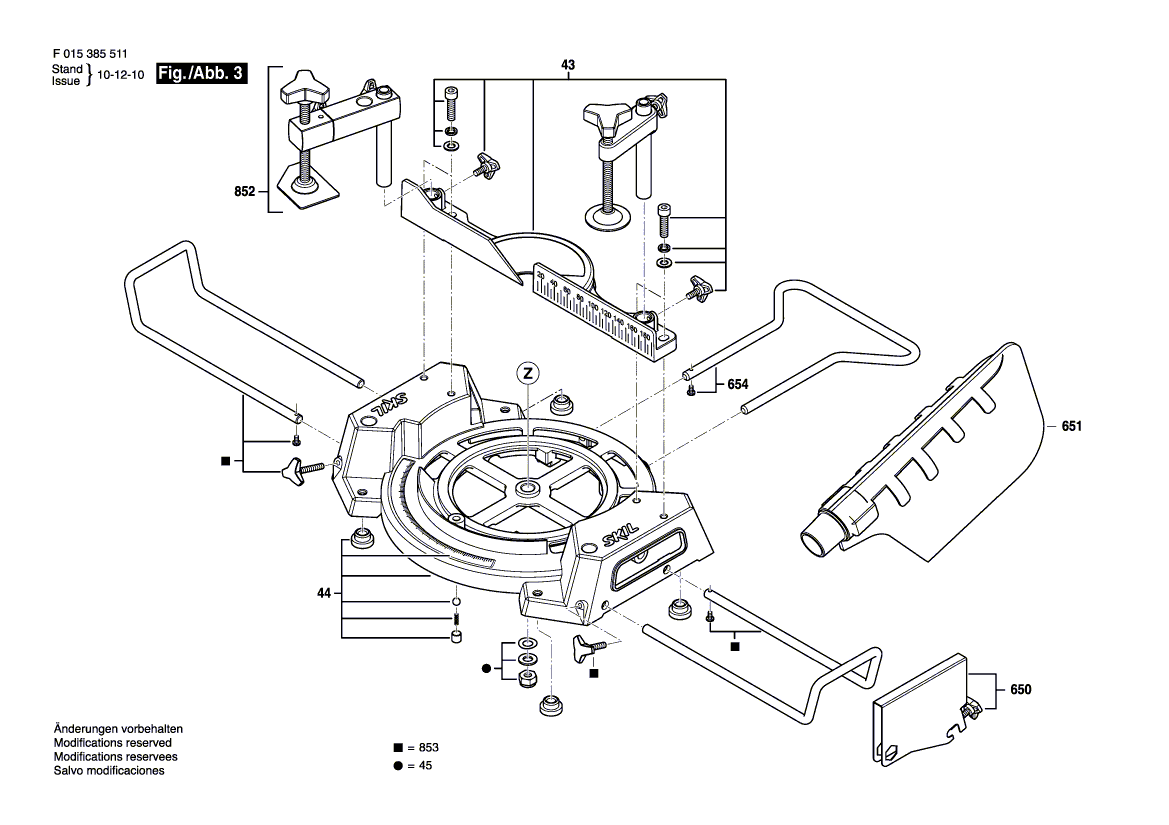 BOSCH 3855 - F015385511