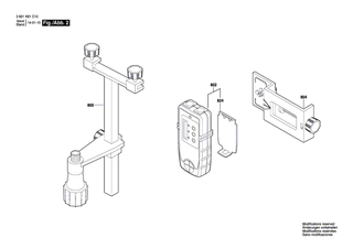 BOSCH Blechschraube | Ersatzteile f�r GRL 240 HVCK | 2610A12301