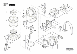 BOSCH Schraube | Ersatzteile für GLL 8-40 E | 1619PA8166